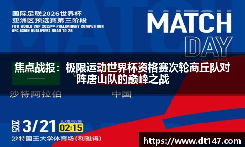 焦点战报：极限运动世界杯资格赛次轮商丘队对阵唐山队的巅峰之战